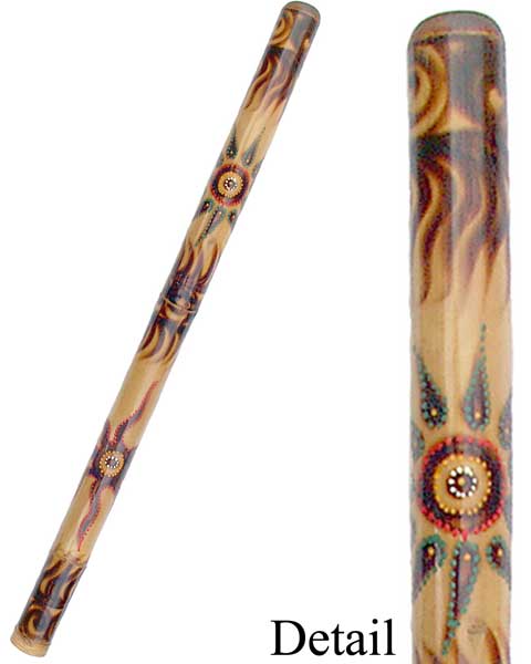 AMAZING QUALITY Bamboo Aboriginal Style Woodwind Didgeridoo 60 cm Variants Color 