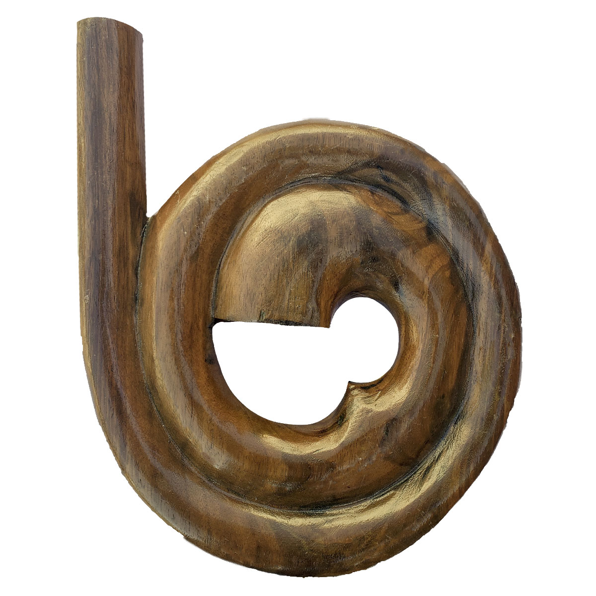 Spiral Hardwood Didgeridoo