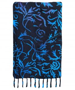 Black and blue premium sarong